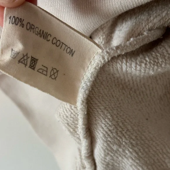 La Paz Cunha All Court Sweatshirt - Ecru | Garmentory Size Small - Picture 8 of 8